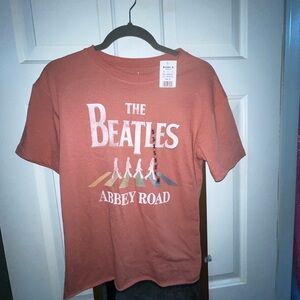 The Beatles Abbey Road T-Shirt - Rust - NWT